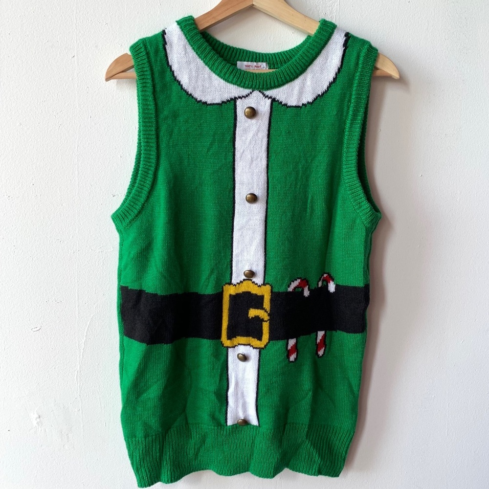 ELF Christmas sweater vest